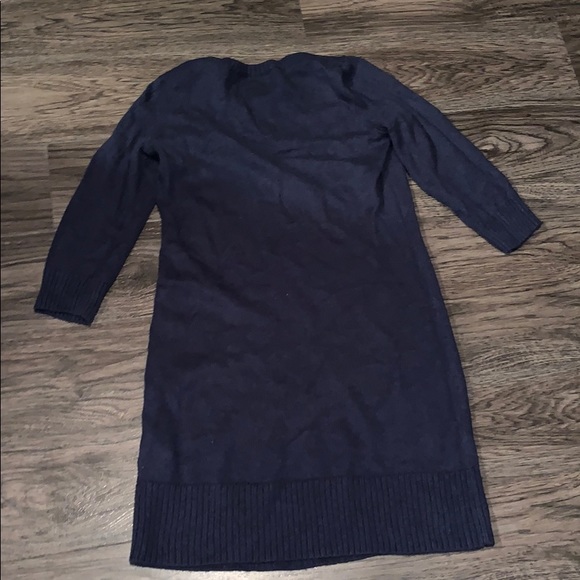 EUC Old Navy Sm Navy Sweater Dress - Picture 3 of 3